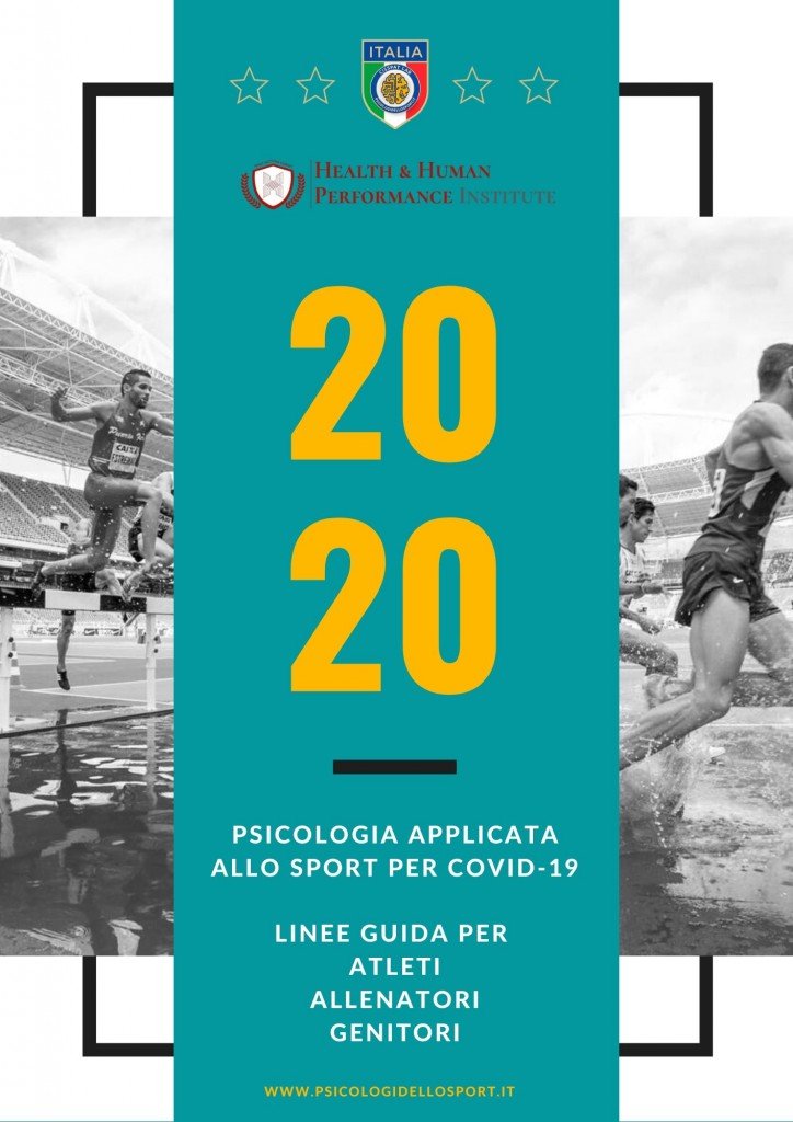 1PDF STAMPA Psicologia Applicata allo Sport linee guida covid 19