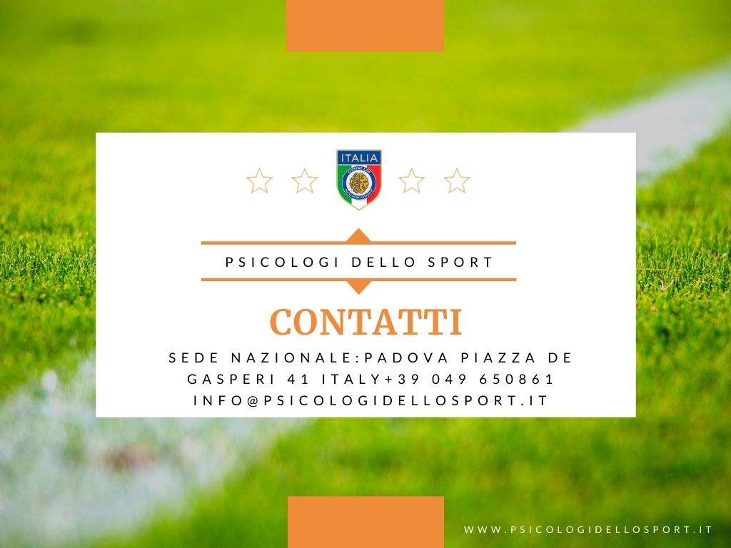 psicologi dello sport contact us contatti padova