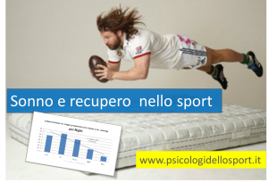 Sonno e recupero nello sport