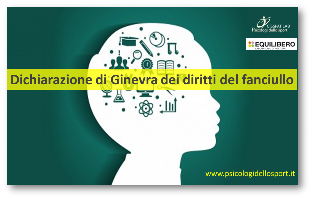 Dichiarazione Dei Diritti Del Fanciullo Psicologi Dello Sport