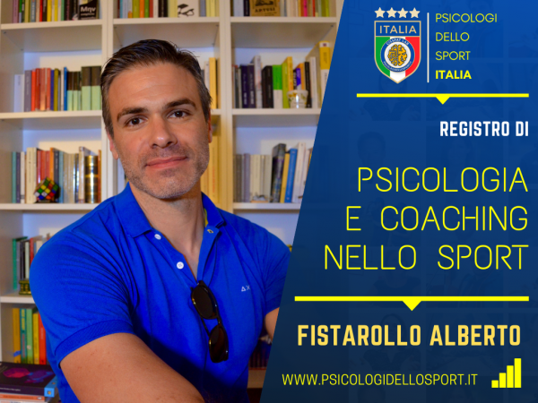 alberto fistarollo PSICOLOGI DELLO SPORT E DELL ESERCIZIO PREPARATORE MENTALE PSICOLOGIA registro PSICOLOGI DELLO SPORT