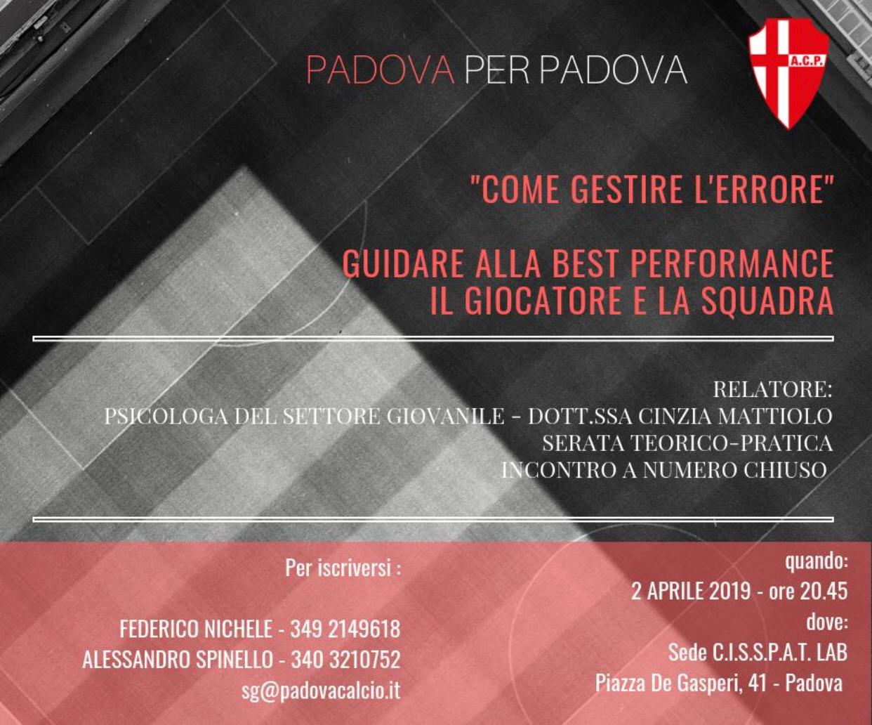 PadovaPerPadova-GestireErrore