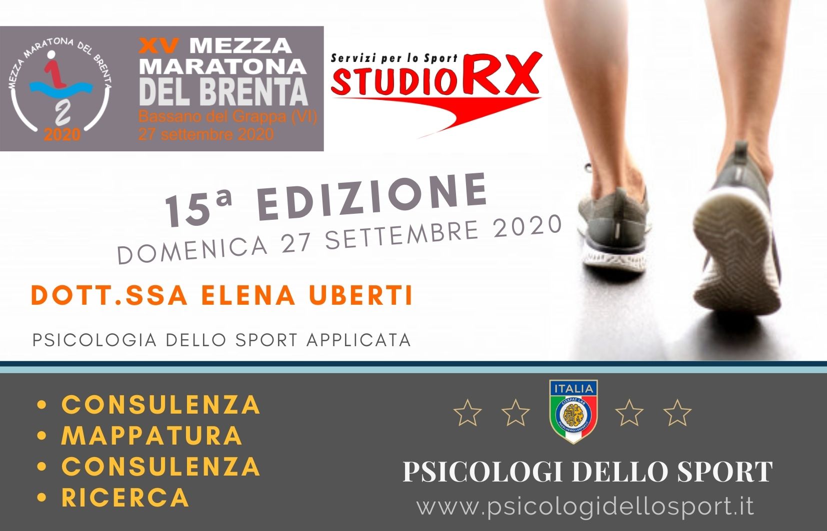 psicologi dello sport MARATONA PSCICOLOGIA SPORT ESERCIZIO UBERTI ELENA