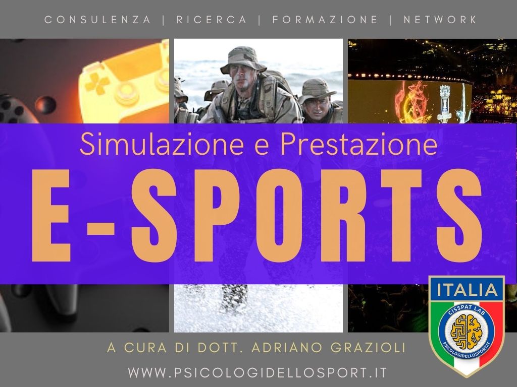 Esports Simulazione e Prestazione adriano grazioli psicologi dello sport e dell esercizio psy