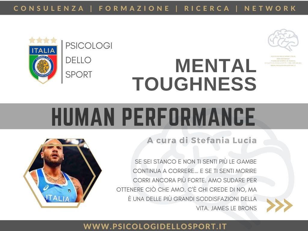 mental toughness solidità mentale durezza mentale psicologi dello sport prestazione umana resilienza