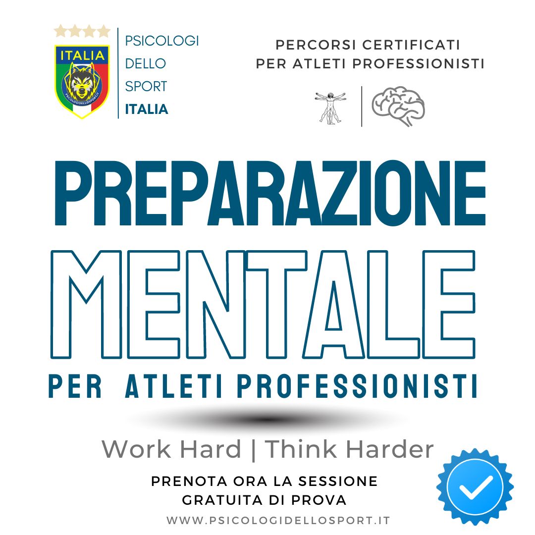 preparazione mentale atleti professionisti psicologi dello sport bargnani