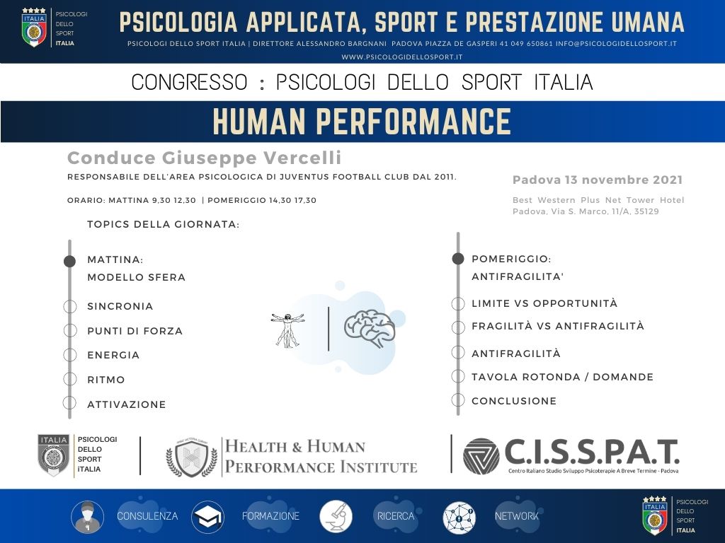 Congresso Human Performance Giuseppe Vercelli Psicologi dello Sport Italia (8)