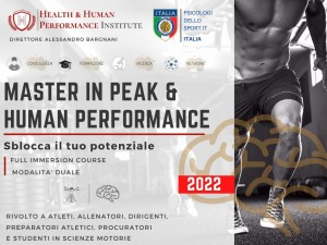 MASTE IN PEAK & hUMAN PERFORMANCE Congresso Human Performance Giuseppe Vercelli Psicologi dello Sport Italia (1)