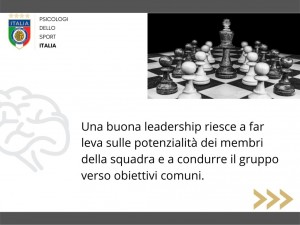 L'IMPORTANZA DEL LEADER, Psicologi dello Sport | ITALIA Dott. Alessandro Maraldo