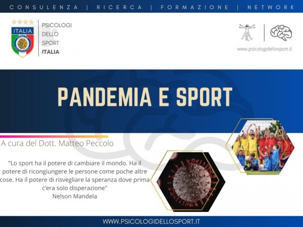 PANDEMIA E SPORT