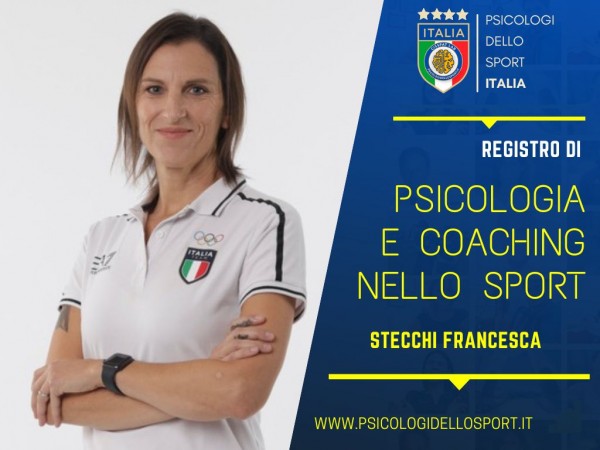 PSICOLOGI DELLO SPORT E DELL ESERCIZIO PREPARATORE MENTALE PSICOLOGIA registro PSICOLOGI DELLO SPORT francesca stecchi