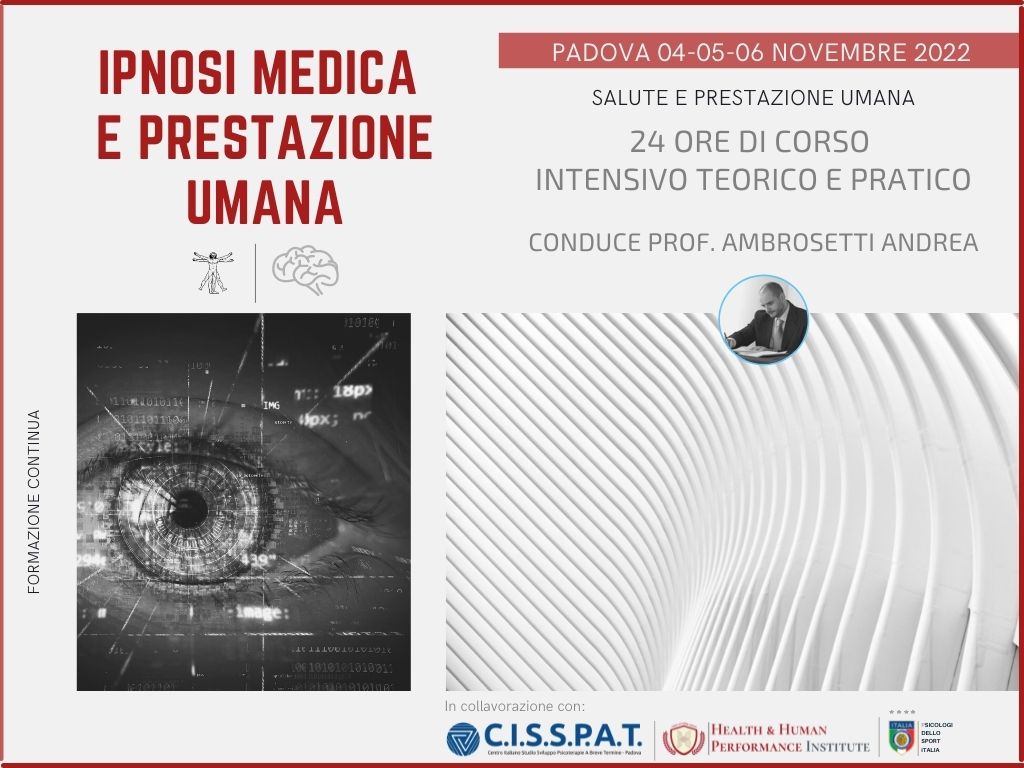 IPNOSI MEDICA  e prestazione umana