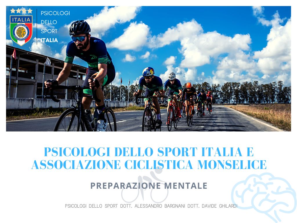 Psicologi dello Sport ITALIA e Associazione Ciclistica Monselice Mese del benessere psicologico