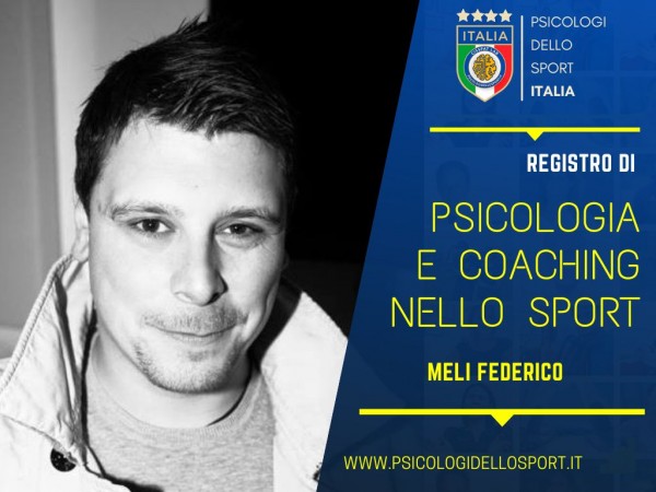 PSICOLOGI DELLO SPORT E DELL ESERCIZIO PREPARATORE MENTALE PSICOLOGIA registro PSICOLOGI DELLO SPORT federico meli