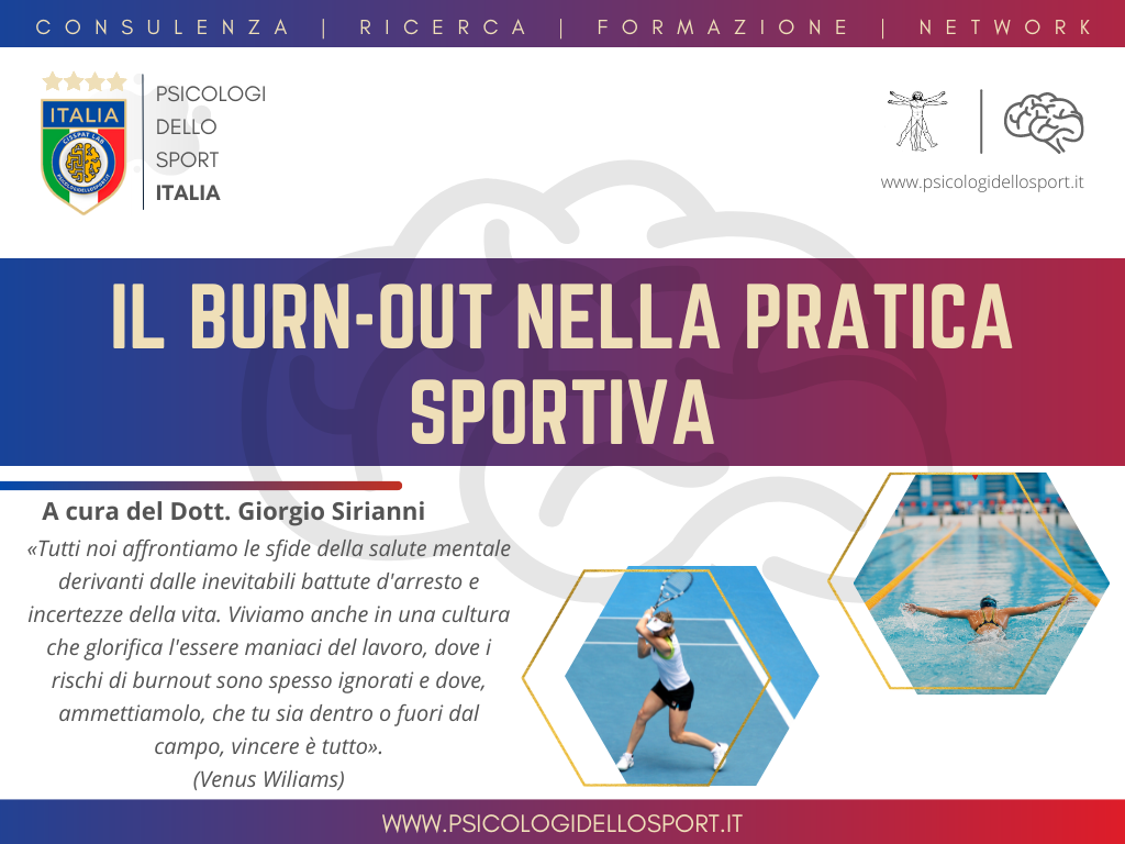 Il burn-out nella pratica sportiva – Psicologi dello Sport | ITALIA