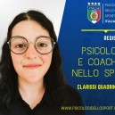 Quadrini Clarissa PSICOLOGI DELLO SPORT E DELL ESERCIZIO PREPARATORE MENTALE PSICOLOGIA registro PSICOLOGI DELLO SPORT