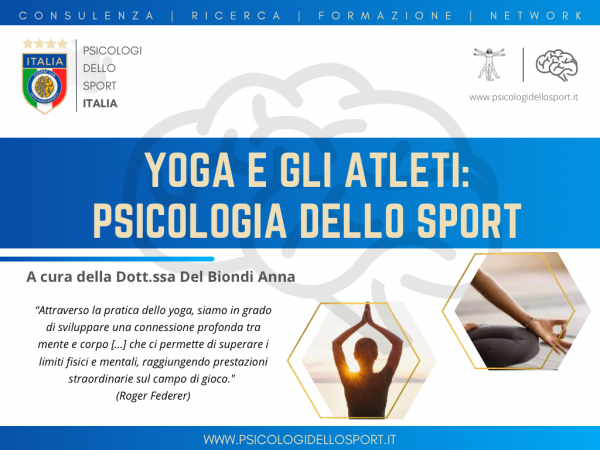 LO YOGA PER GLI ATLETI: PSICOLOGIA DELLO SPORT