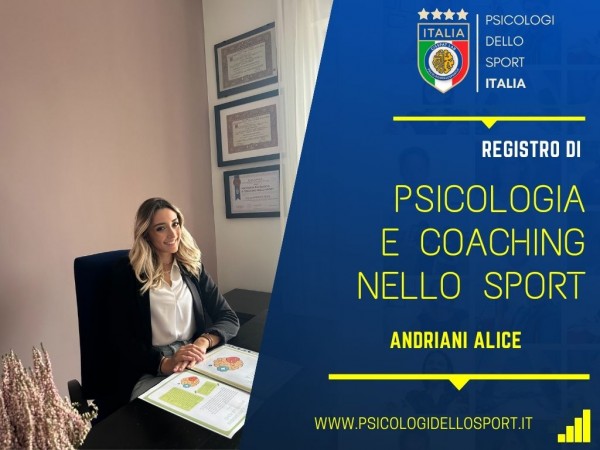 PSICOLOGos deportivos  DELLO SPORT E DELL ESERCIZIO PREPARATORE MENTALE PSICOLOGIA registro PSICOLOGI DELLO SPORT
