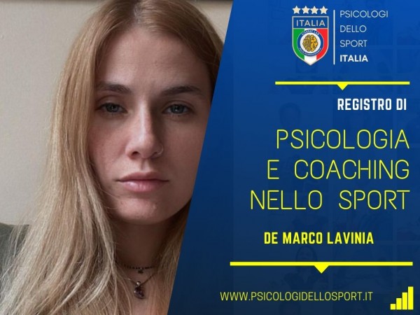 PSICOLOGos deportivos  DELLO SPORT E DELL ESERCIZIO PREPARATORE MENTALE PSICOLOGIA registro PSICOLOGI DELLO SPORT