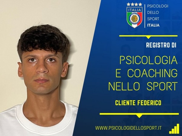 PSICOLOGos deportivos  DELLO SPORT E DELL ESERCIZIO PREPARATORE MENTALE PSICOLOGIA registro PSICOLOGI DELLO SPORT